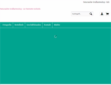 Tablet Screenshot of naturzauber.eu